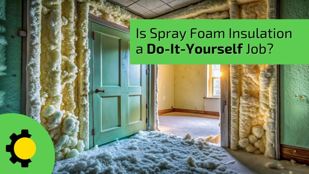 Is Spray Foam Insulation a Do-It-Yourself Job?