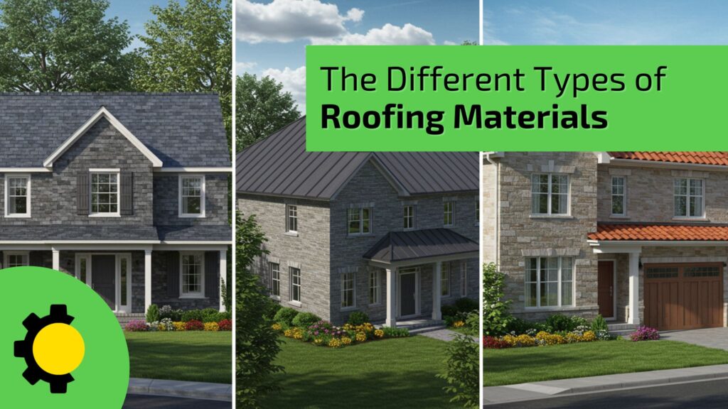 The Different Types of Roofing Materials